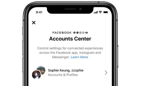 Facebook 推出可一次管理 Facebook、IG、Messenger 的帐号中心