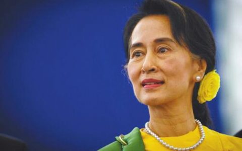 外媒:缅甸领导人昂山素季被"扣押"