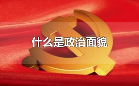 什么是政治面貌