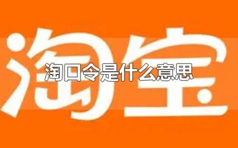 淘口令是什么意思