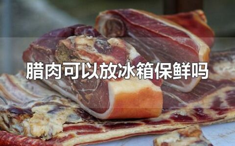 腊肉可以放冰箱保鲜吗