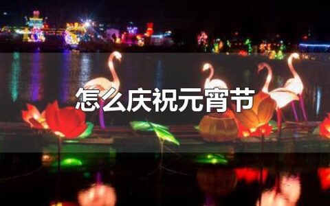 怎么庆祝元宵节