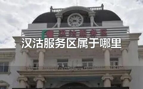 汉沽服务区属于哪里