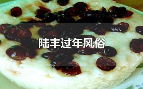 陆丰过年风俗