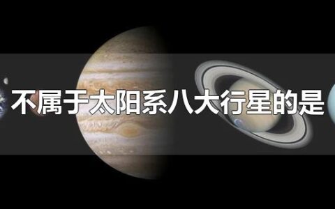 不属于太阳系八大行星的是