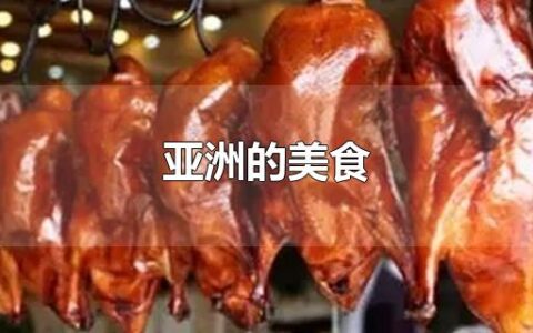 亚洲的美食