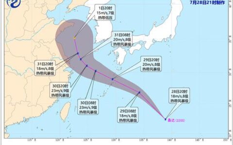 最新消息！今年第5号台风“桑达”生成