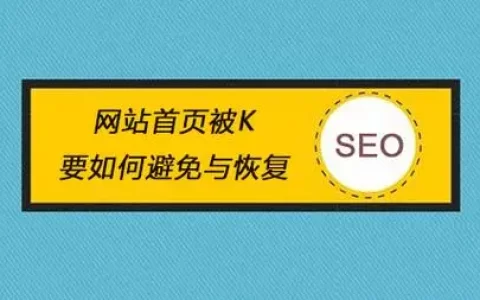 网站被K过的具体表现,排名要如何恢复?