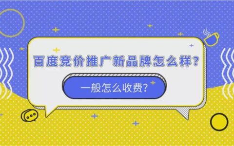 百度竞价推广新品牌怎么样?一般怎么收费?