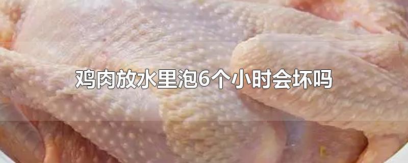 鸡肉放水里泡6个小时会坏吗