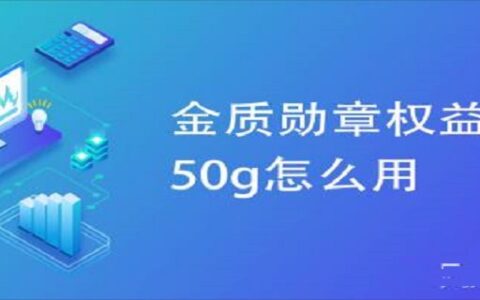 银质勋章权益包50g定向流量怎么用