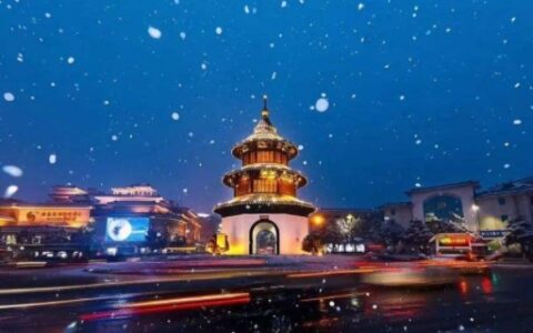 第一场雪怎么发朋友圈