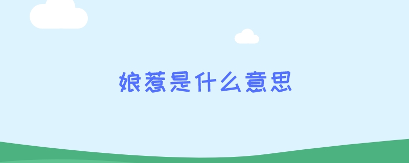 娘惹是什么意思