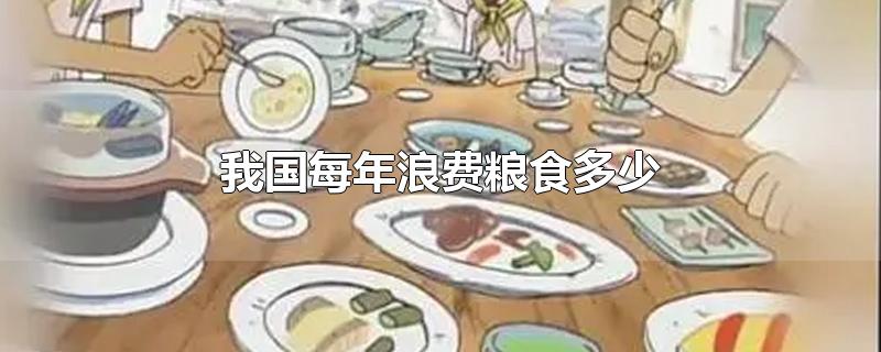 我国每年浪费粮食多少