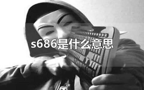 s686是什么意思