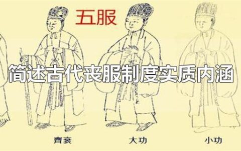 简述古代丧服制度实质内涵