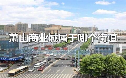 萧山商业城属于哪个街道