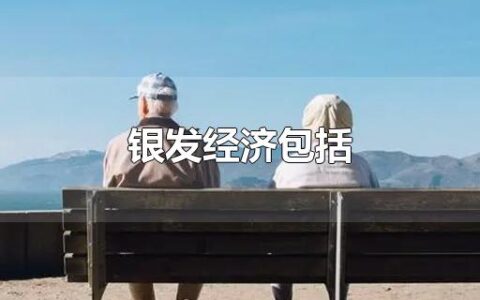 银发经济包括