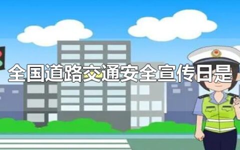 全国道路交通安全宣传日是