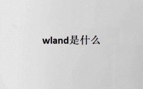 wland官网怎么进入