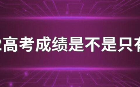 2022高考成绩是不是只有自己看得到 2022高考分数怎么查询