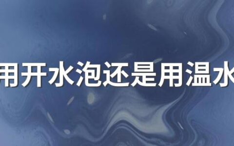 桑葚用开水泡还是用温水泡效果好 桑葚用多少度水泡