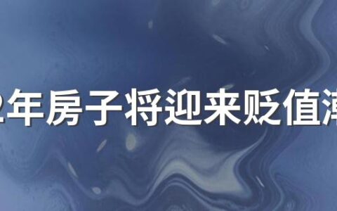 2022年房子将迎来贬值潮真的假的 未来3年买房人和未买房人幸福指数一样吗