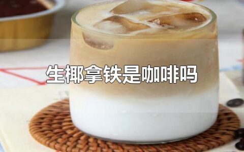 生椰拿铁是咖啡吗