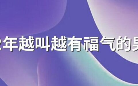 2022年越叫越有福气的男孩名字 2022虎年最好的男孩名字解析