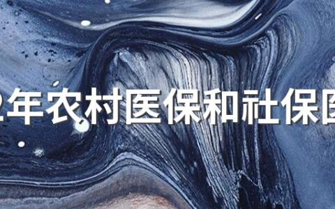 2022年农村医保和社保医保有什么区别 医保和社保哪个报销多