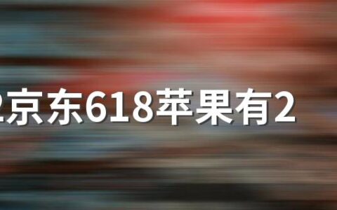 2022京东618苹果有24期免息吗