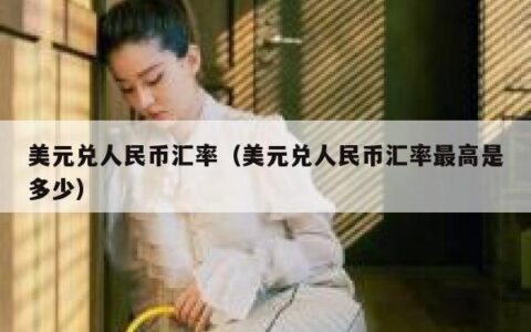 美元兑人民币汇率（美元兑人民币汇率最高是多少）