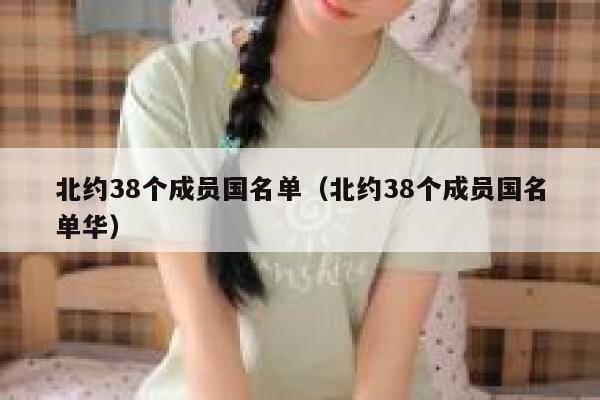 北约38个成员国名单（北约38个成员国名单华） 第1张