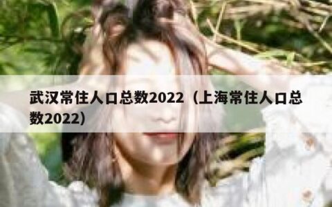 武汉常住人口总数2022（上海常住人口总数2022）