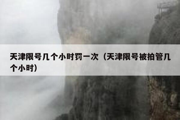 天津限号几个小时罚一次（天津限号被拍管几个小时） 第1张