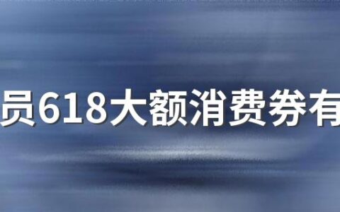 88会员618大额消费券有几张 88vip一年有几次大额券