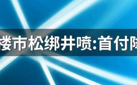 各地楼市松绑井喷:首付降至2成